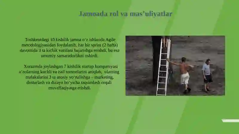 Jamoada ishlash va uning afzalliklari 4
