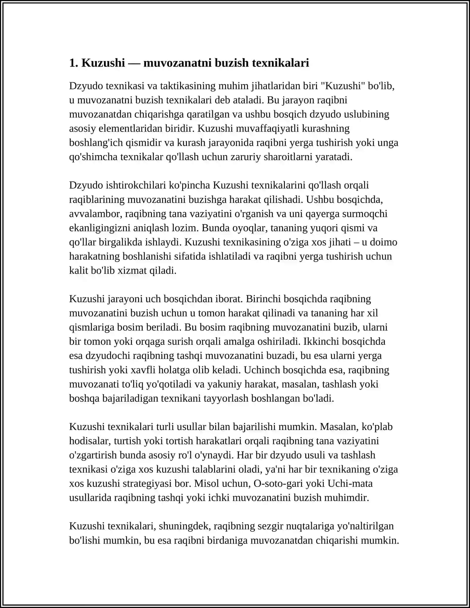 DZYUDONING TEXNIKASI VA TAKTIKASI 4