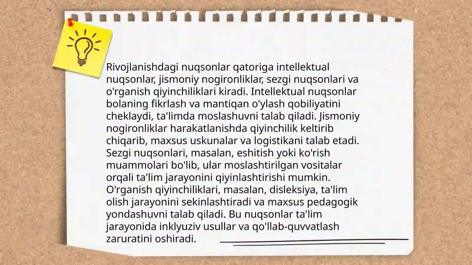 Alohida yordamga muhtoj bolalarda rivojlanishdagi nuqsonining chuqurligi va tuzilishiga qarab inklyuziya modellarini tanlash 4