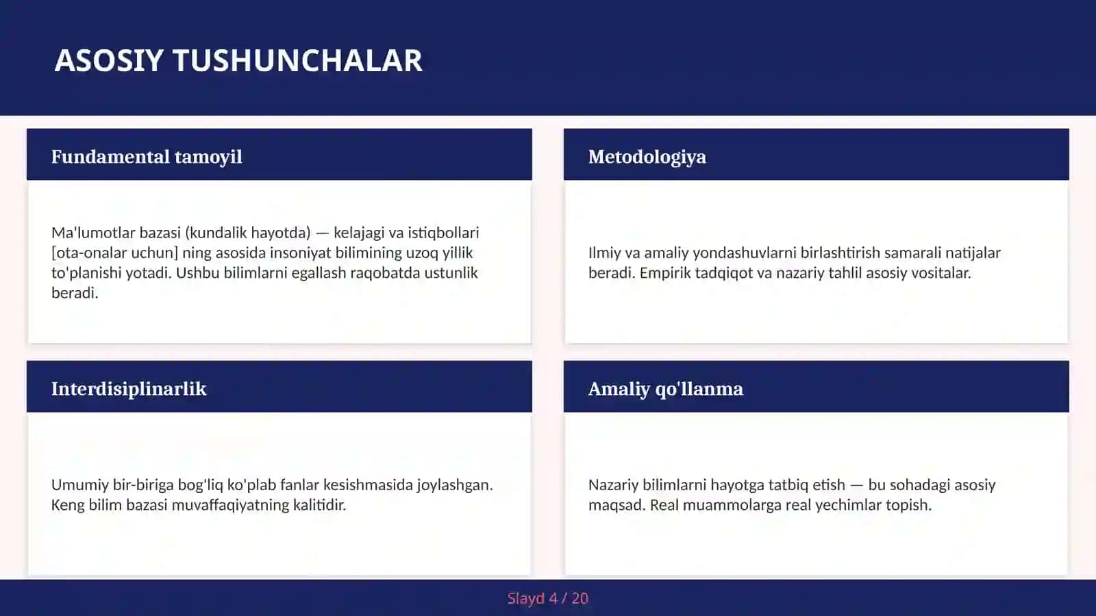 MA'LUMOTLAR BAZASI (KUNDALIK HAYOTDA) — KELAJAGI VA ISTIQBOLLARI [OTA-ONALAR UCHUN] 4
