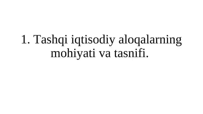 Mintаqаlаrningtаshqiiqtisоdiyаlоqаlаrivаekspоrtniko’pаytirishyo’llаri 4