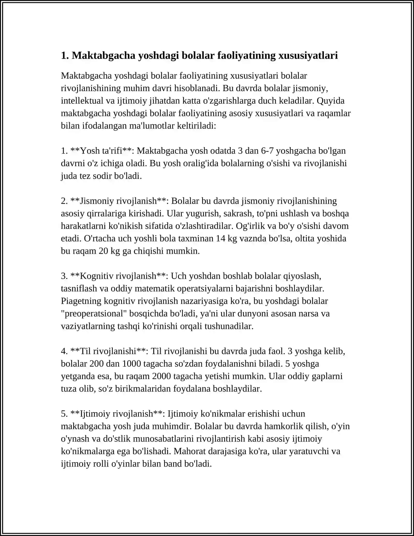 MAKTABGACHA YOSHDAGI BOLALAR FAOLIYATINING PSIXOLOGIK TAVSIFI 4