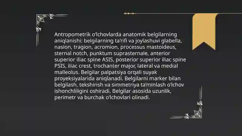 Antropometriya usullari 4