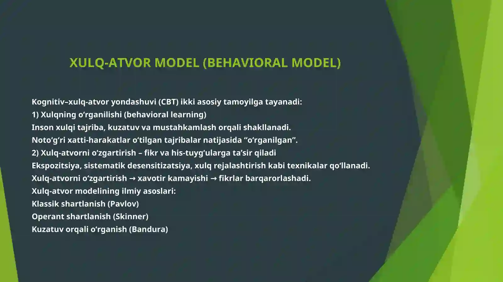 KOGNITIV TERAPIYA 4