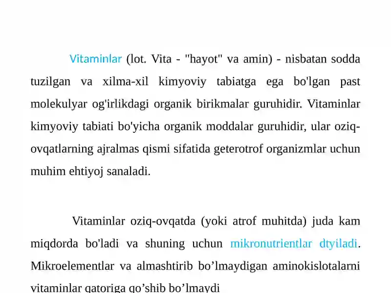 Vitaminlar 4