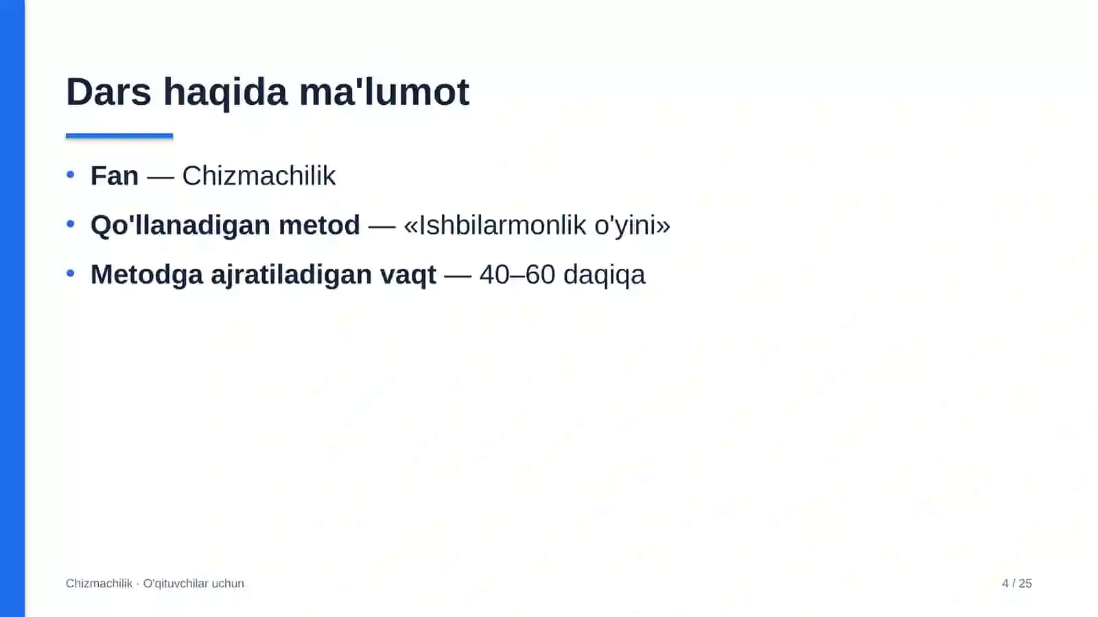 chizmachilik darslarida ishbilarmonlik o'yini metodidan foydalanish 4899 4