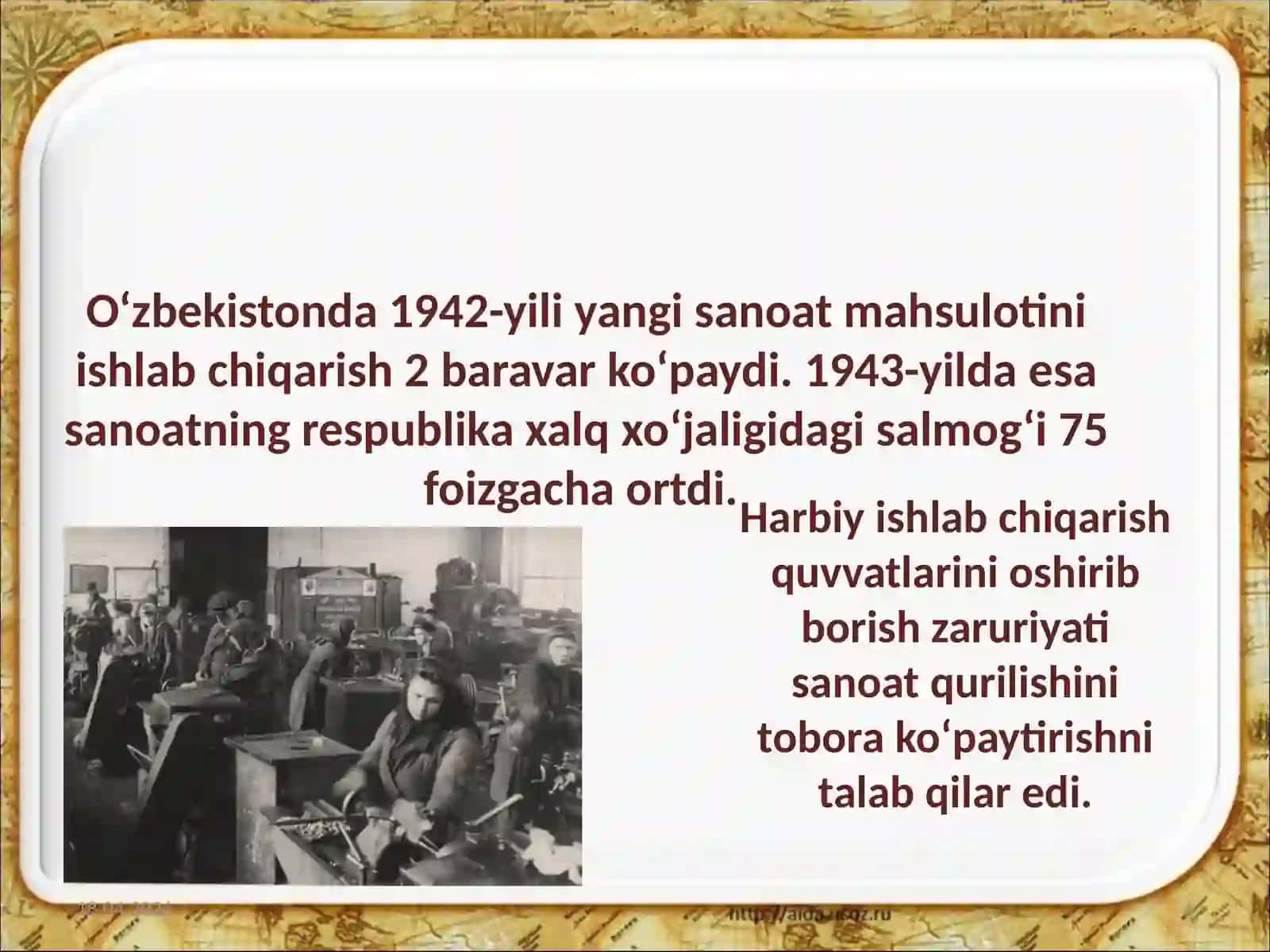 O‘zbekistondaurushyillaridaqishloqxo‘jaligivaaholiniturmushivaqiyinchiliklari 4