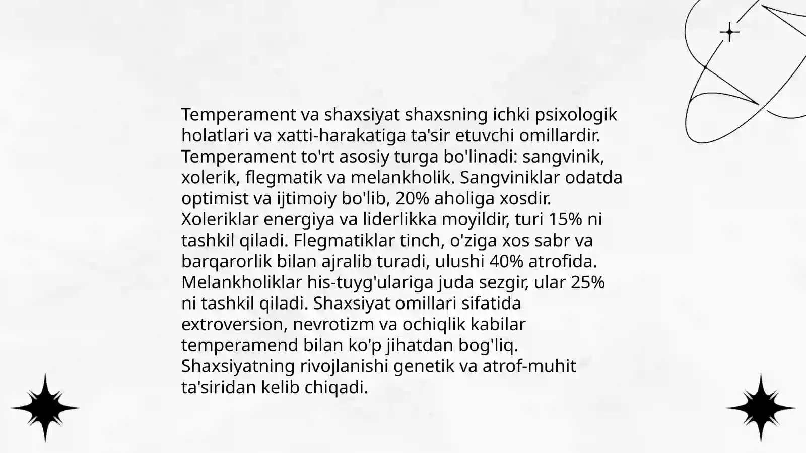 Temperament 4