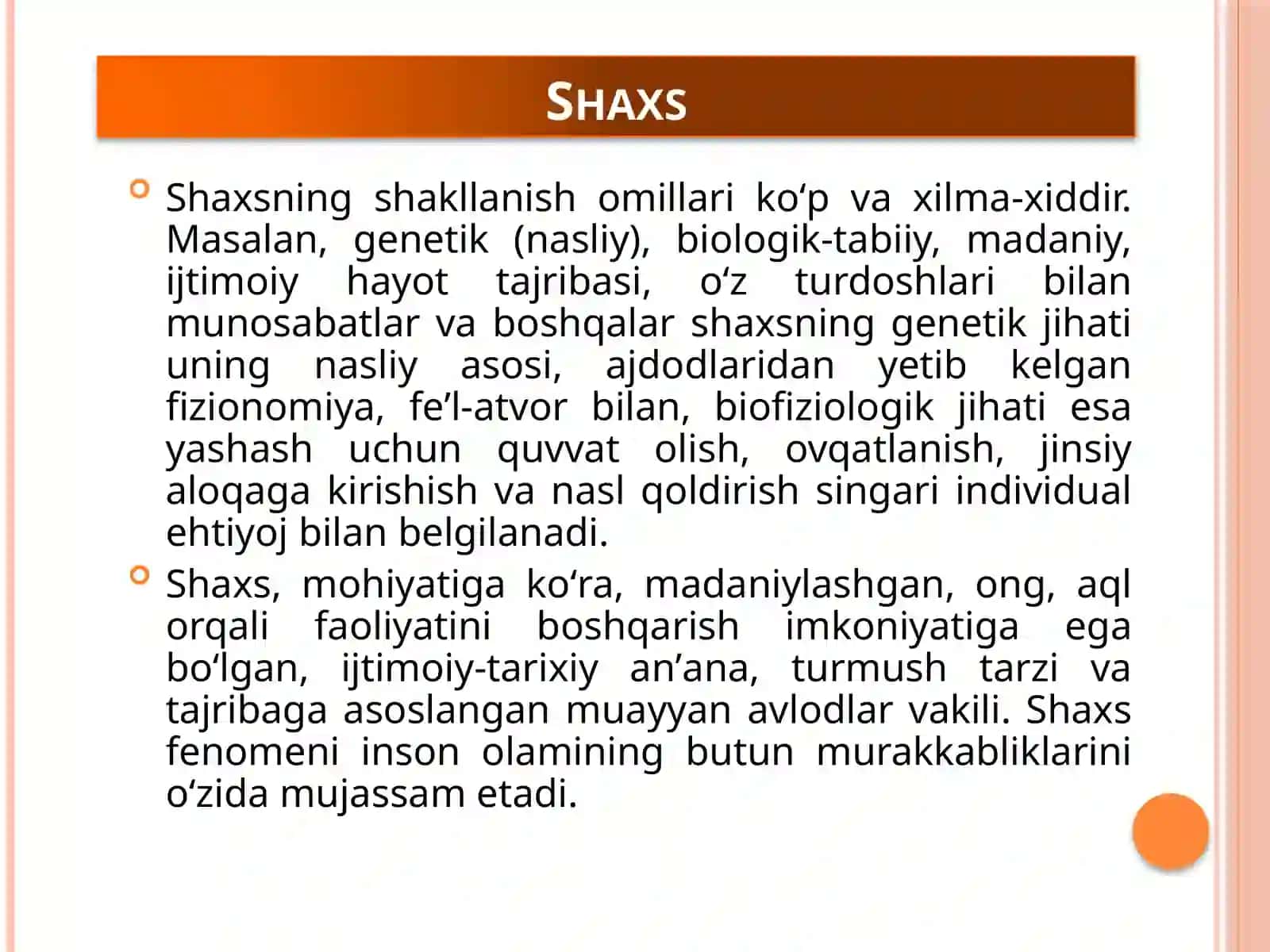 Shaxsvaharakater 4