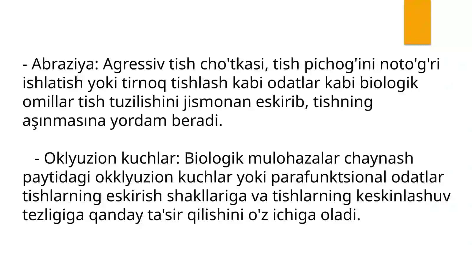 Tishlarni nokarioz kasalliklarida charxlash 4