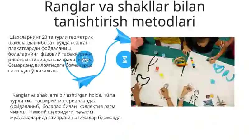 Maktabgacha talimda bolalarni tasviriy faoliyatga órgatishning metod va usullari 4