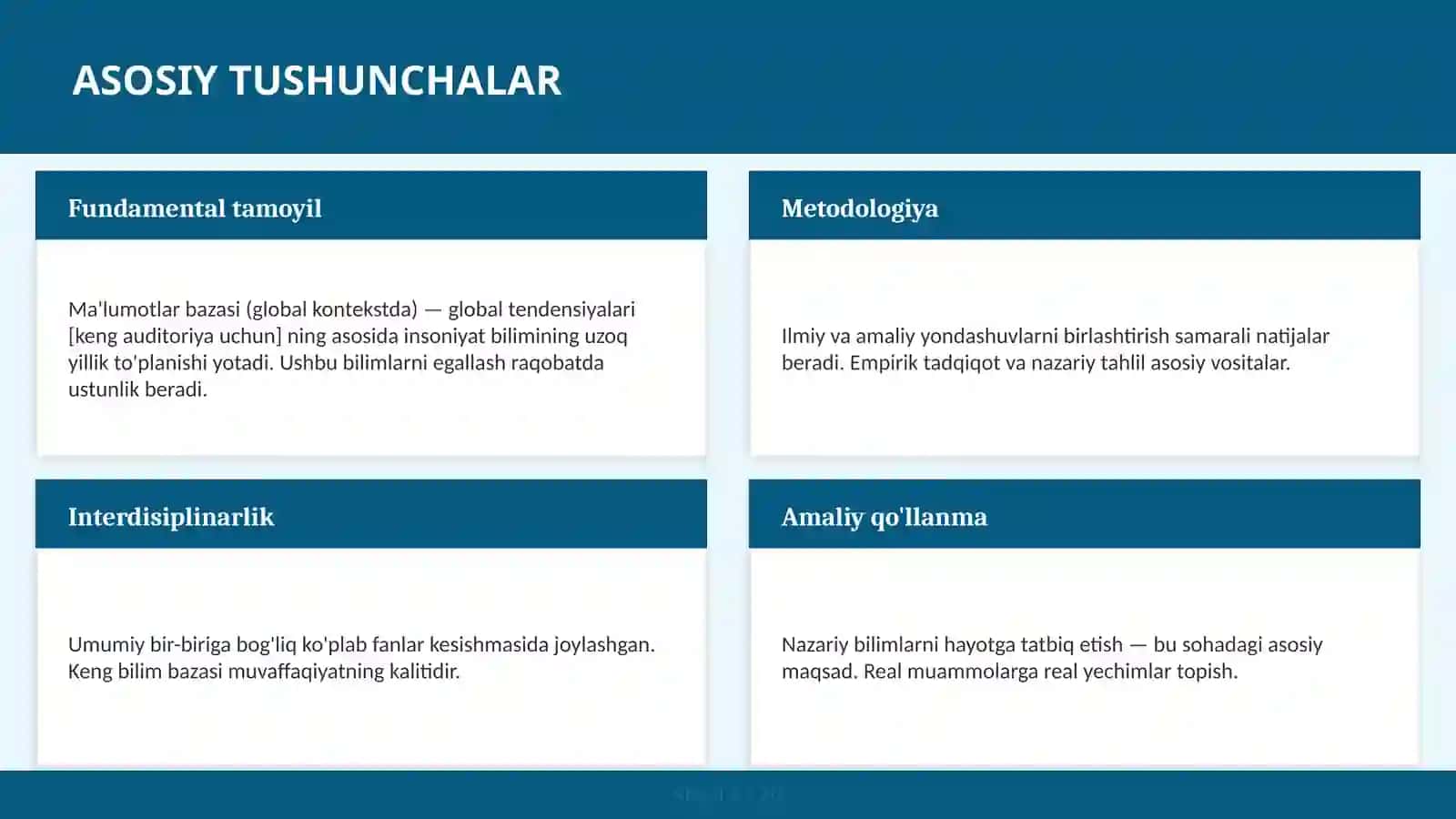 MA'LUMOTLAR BAZASI (GLOBAL KONTEKSTDA) — GLOBAL TENDENSIYALARI [KENG AUDITORIYA UCHUN] 4