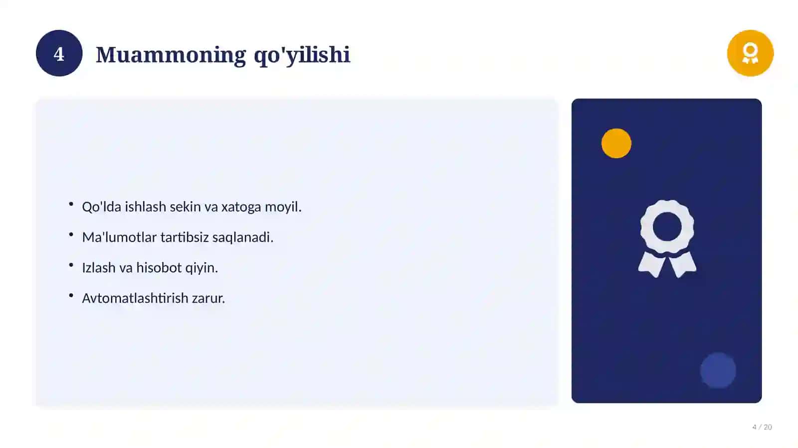 Obyektga yo'naltirilgan dasturlash: nazariy asoslari, zamonaviy yondashuvda (Glossariy va atamalar tahlili) 4