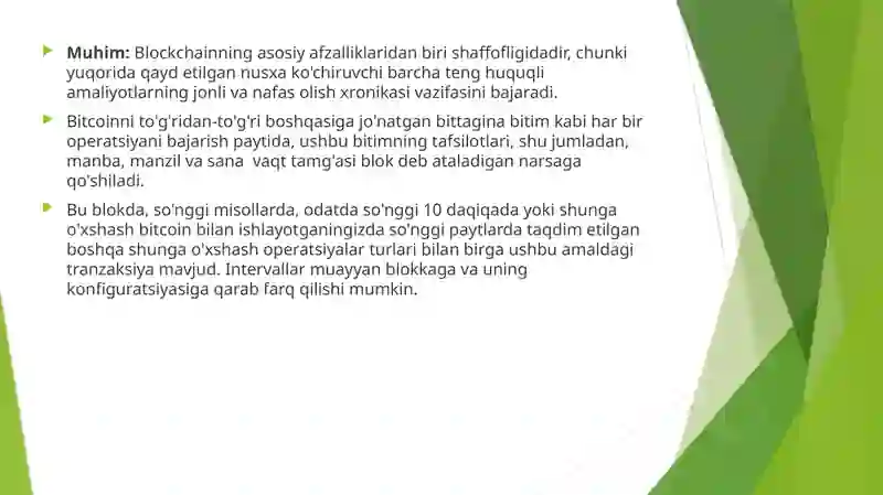 BLOCKCHAIN TEXNOLOGIYASI 4