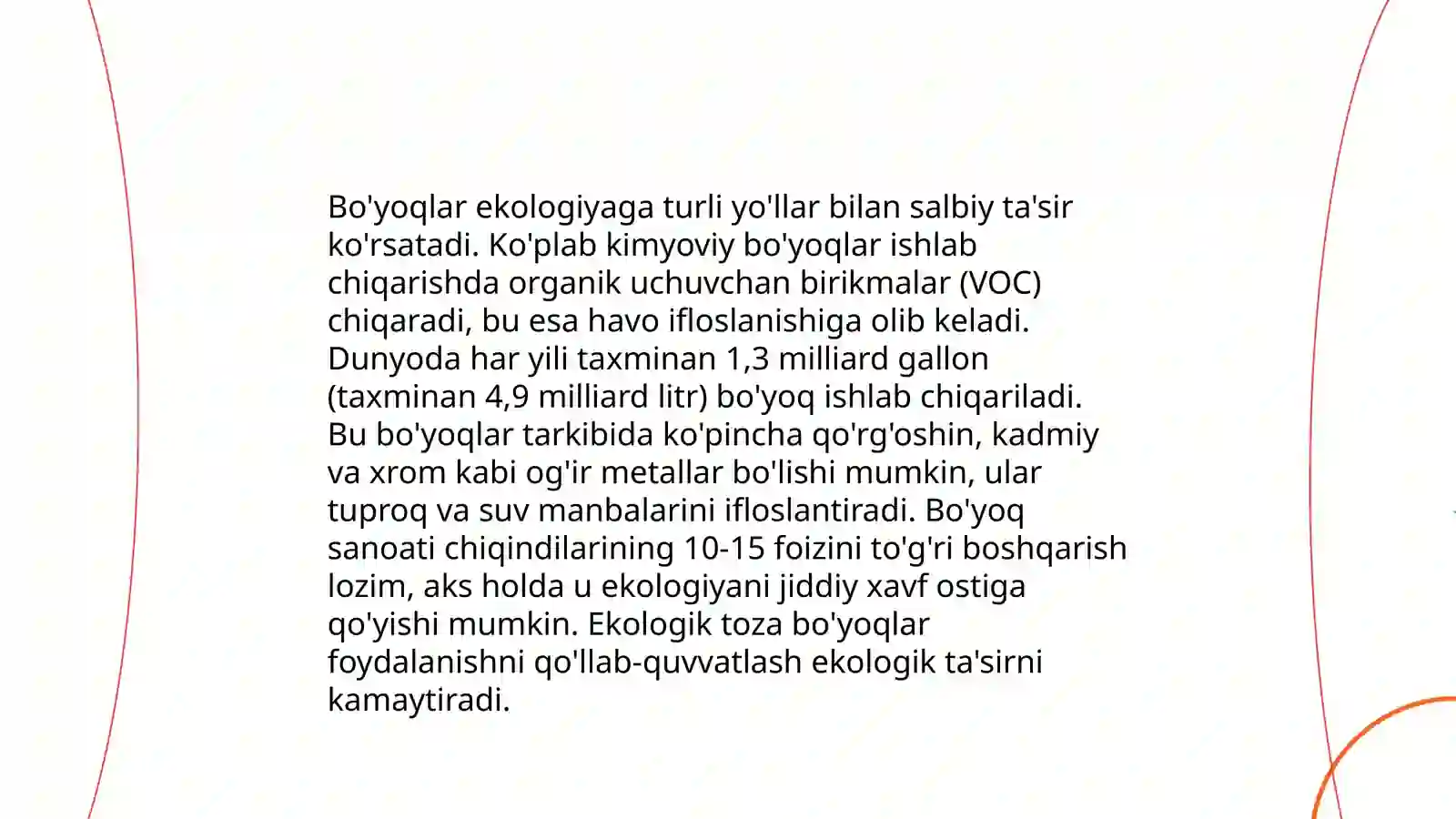 Bo'yoqlarni kimyoviy tarkibi 4
