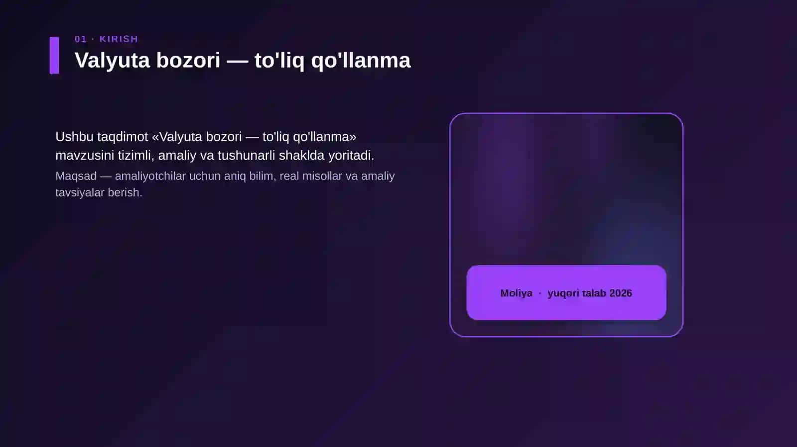 Valyuta bozori — to'liq qo'llanma 4
