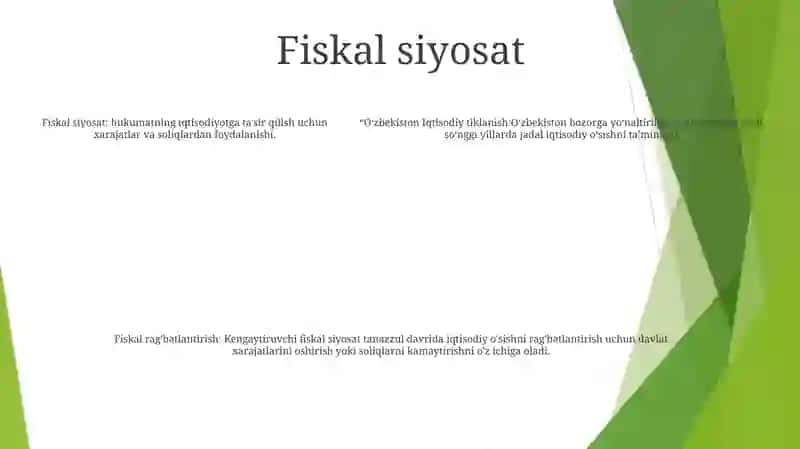 O'Zbekistonda Iqtisodiy Rivojlanish 4