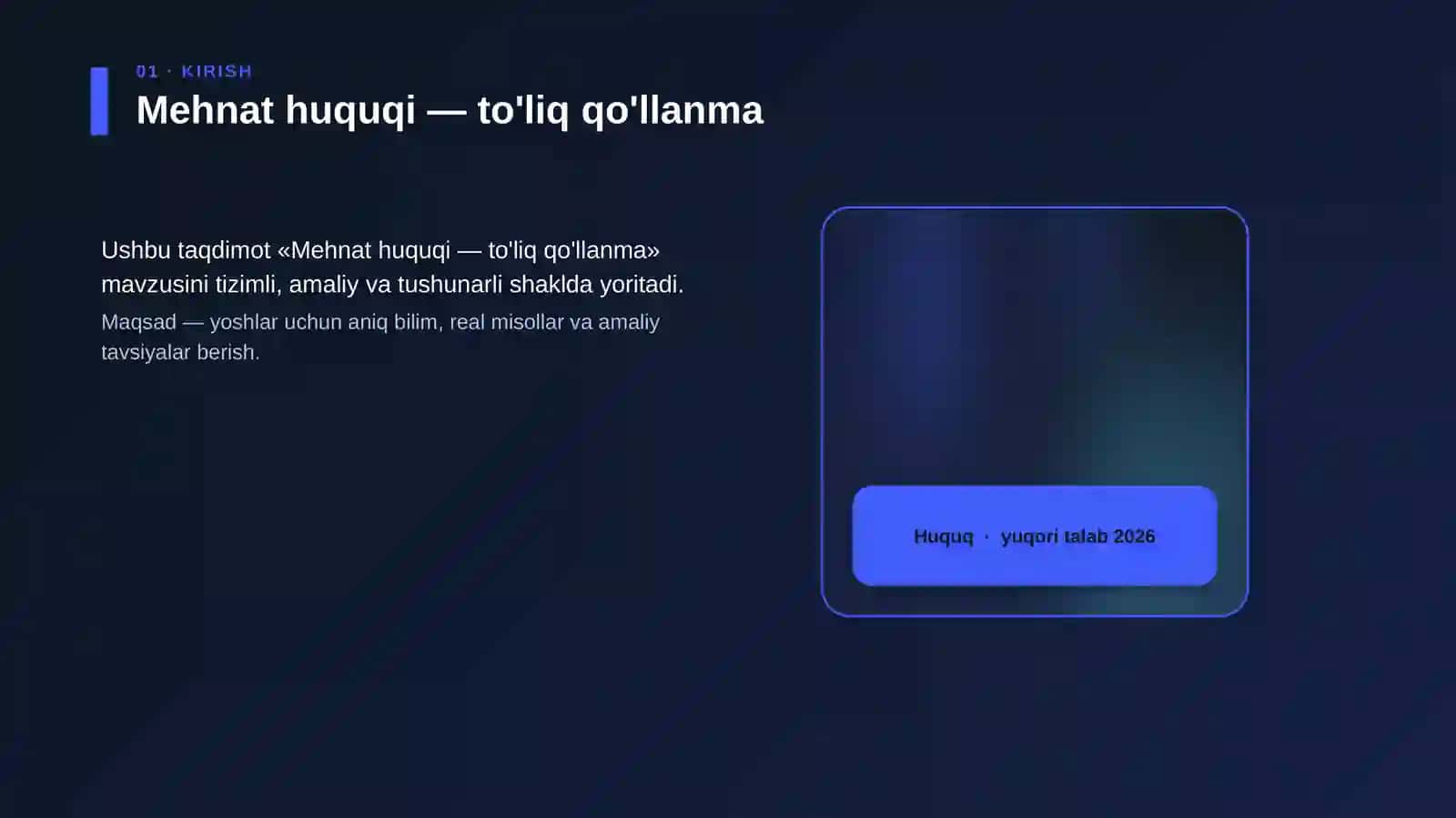 Mehnat huquqi — to'liq qo'llanma 4