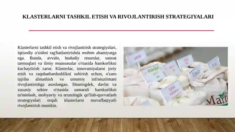 Klaster haqida tushunchalar. 4