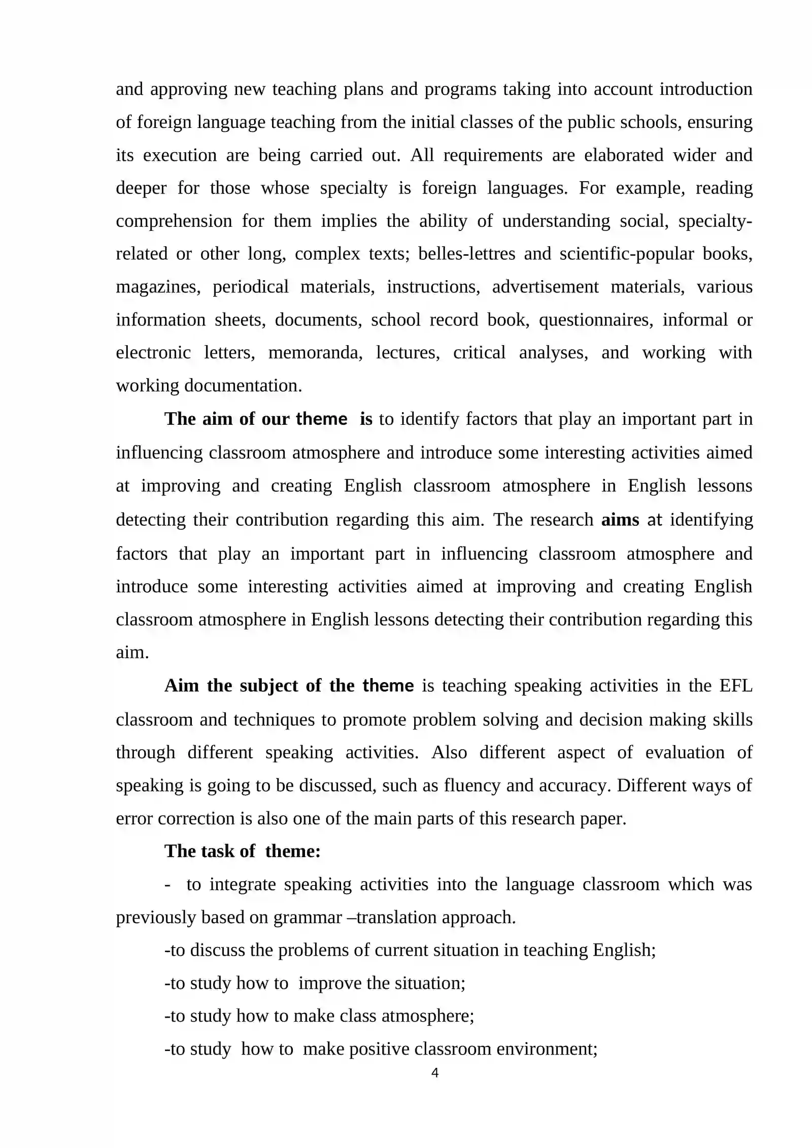 Creating English Environment in teaching ESP learners 4