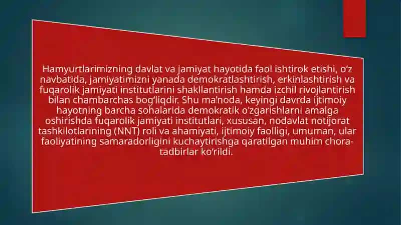 O‘zbekiston Respublikasi saylov huquqi demokratik prinsiplar va amalga oshirish mexanizimlari 4