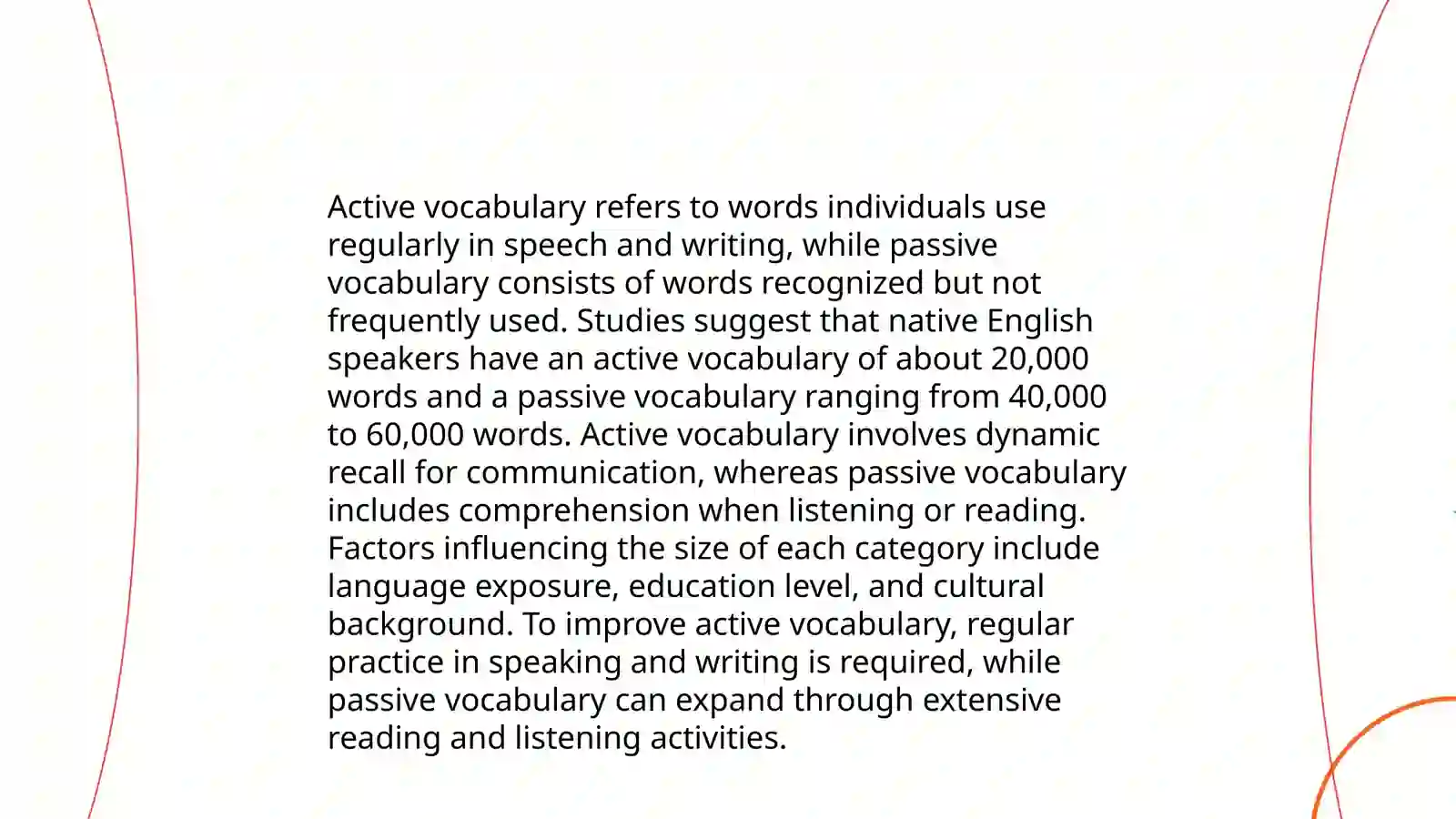 Vocabulary Types and Methods 4