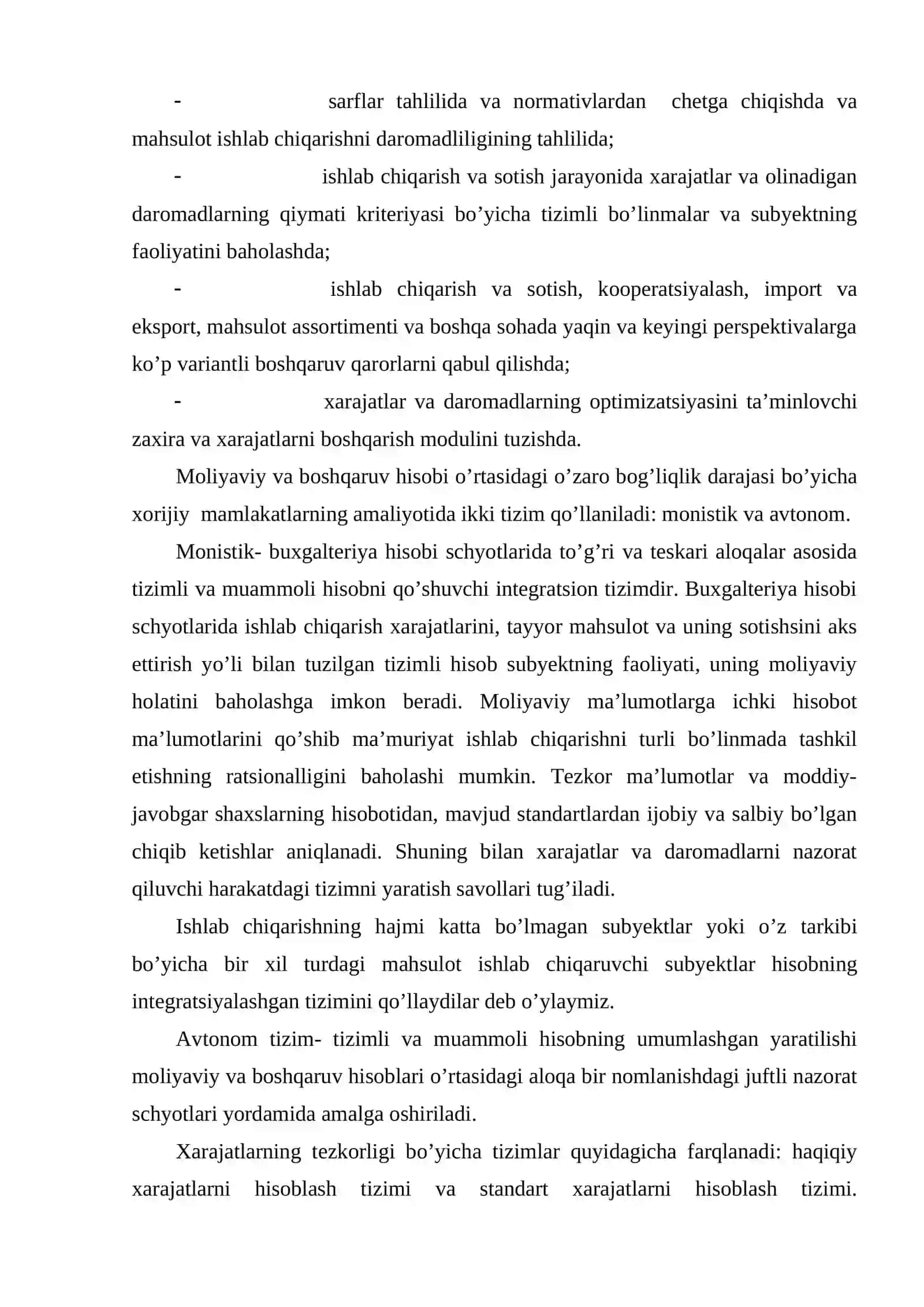 Budjetlashtirish va xarajatlarni nazorat qilish 4