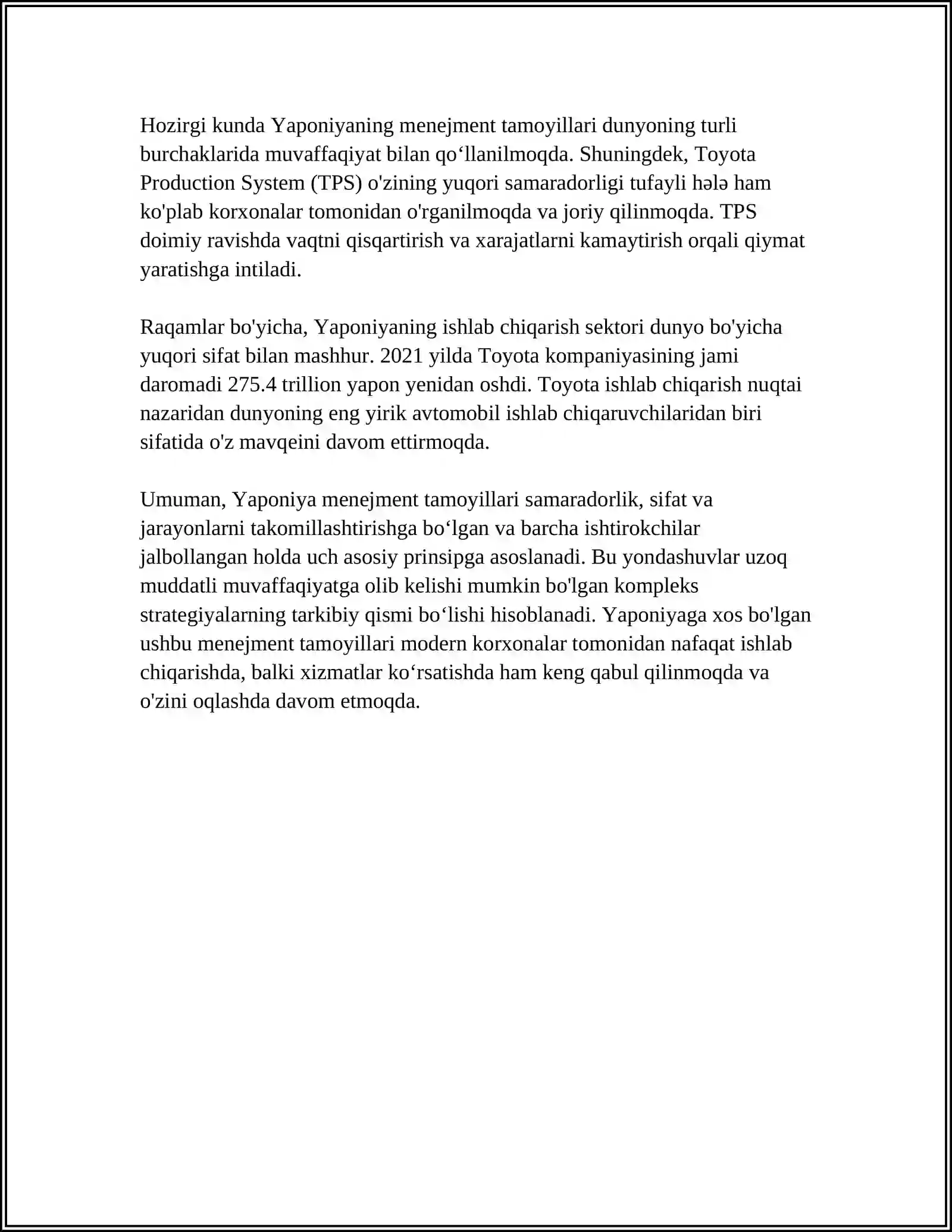 MENEJMENTNING YAPONIYA MODELI 4