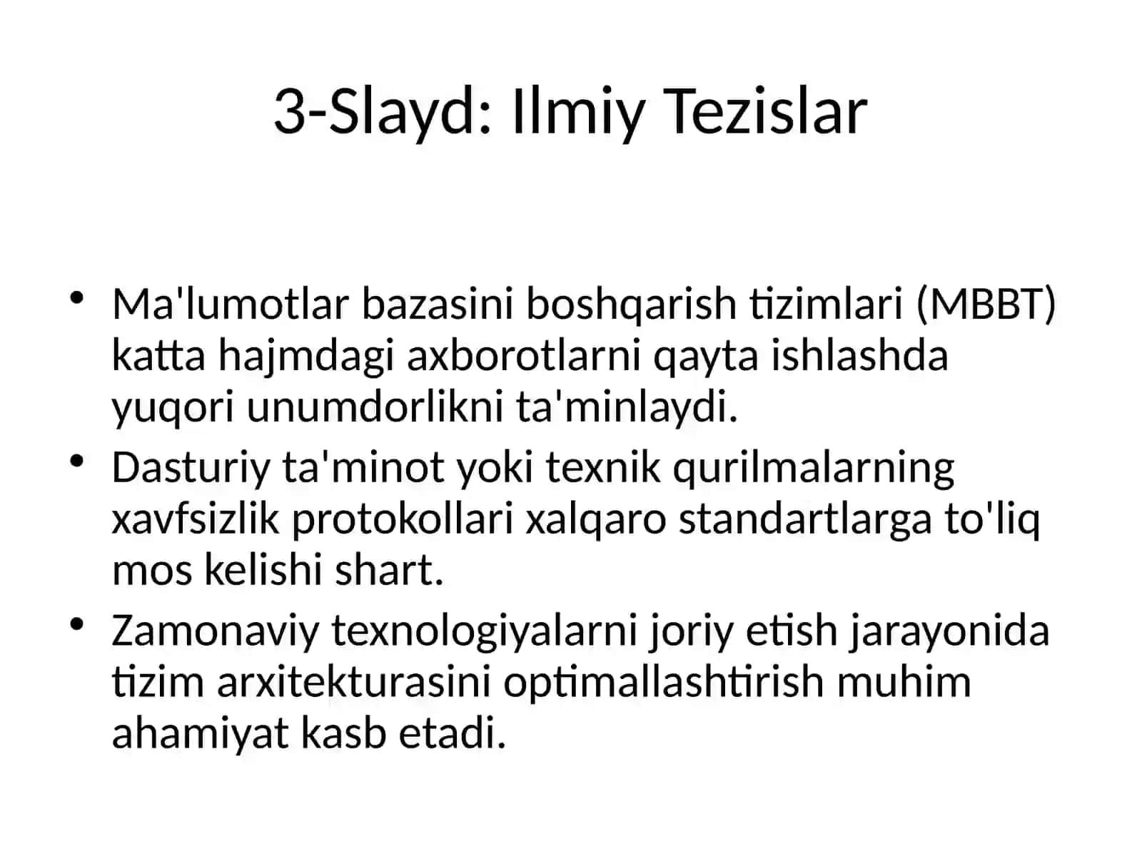 SUNIY INTELLEKT - TAQDIMOT 4