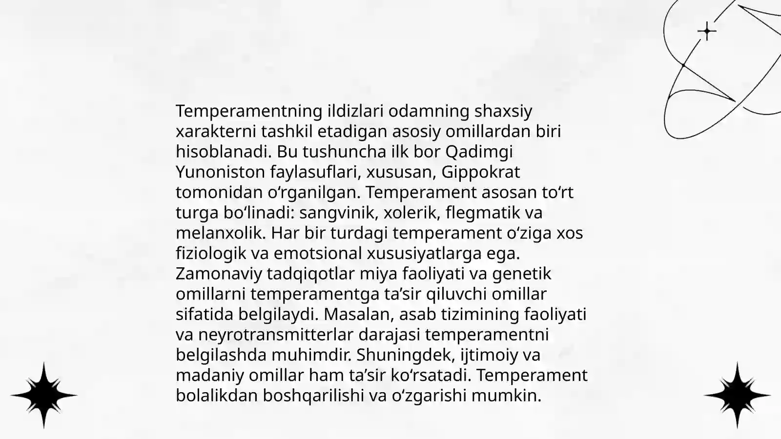 Temperament 4