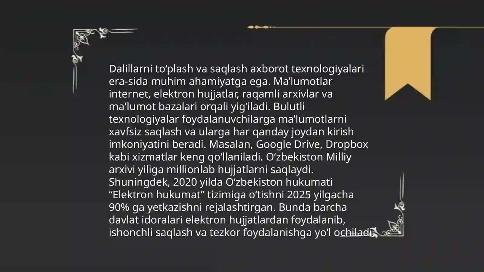 Jinoyatlarni aniqlash va tergov qilish tizimi 4