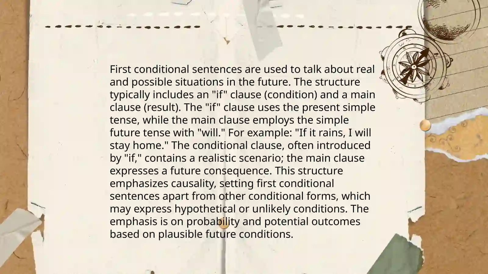 First conditional 4