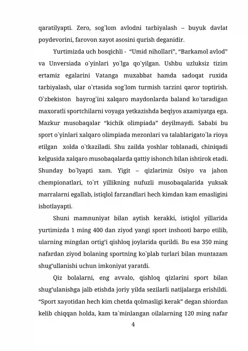 SPORTCHINI JISMONIY, TEXNIK VA TAKTIK TAYYORGARLIGI 4