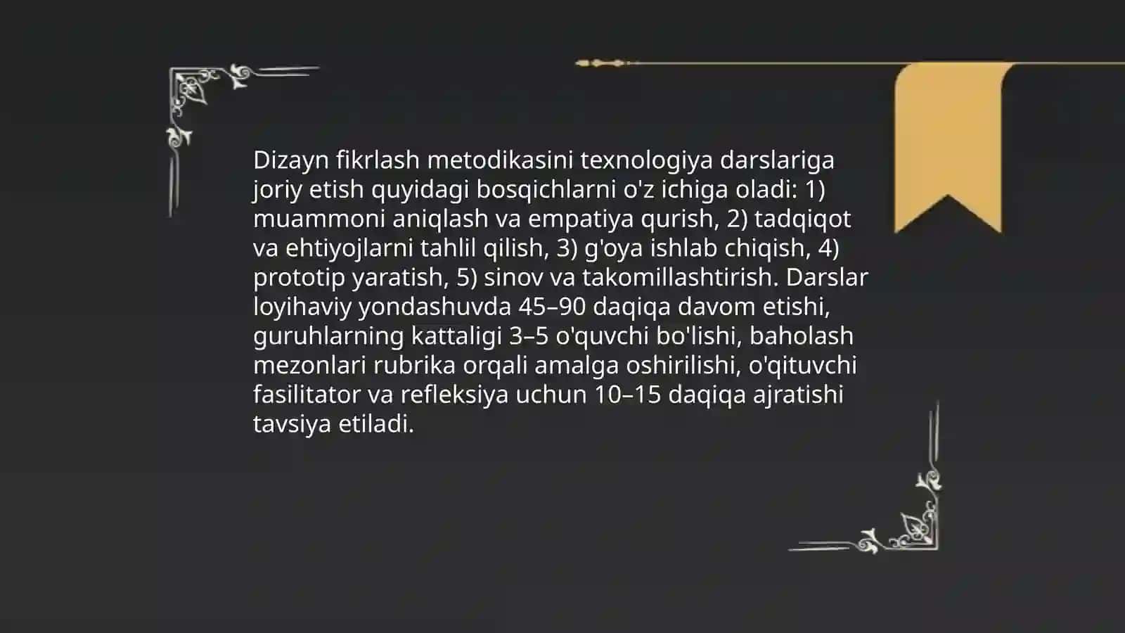 Texnologiya talim darslarida oʻquvchilarning ijodkorlik qobiliyatlarini rivojlantirish 4