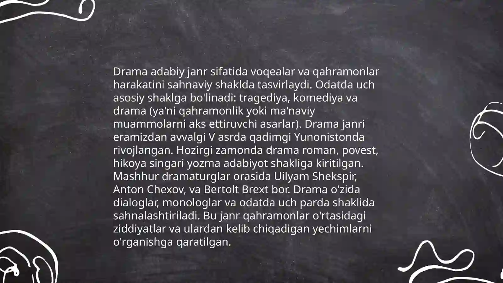 Dramatik tur 4