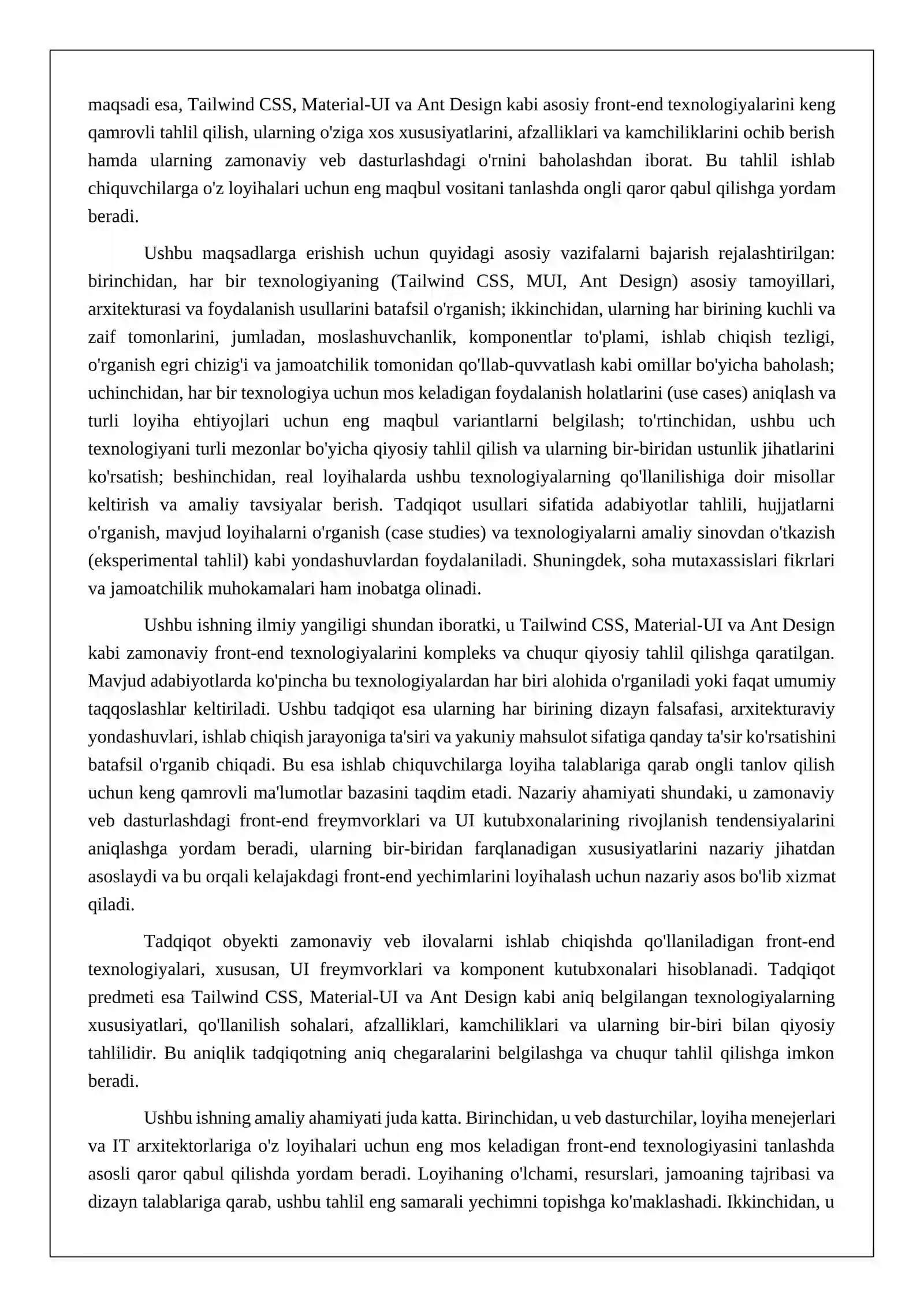 WEB DASTURLASH 4