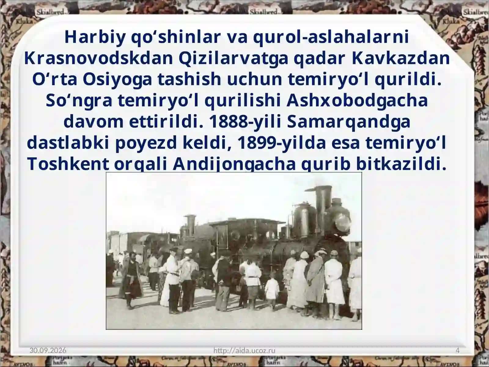 O‘rta Osiyo taminoti 4