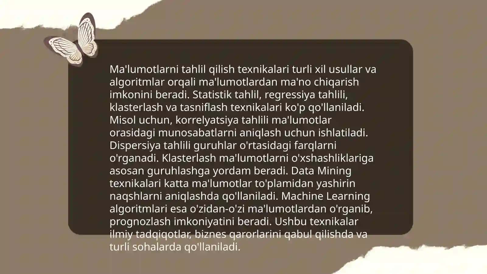 Ma'lumotlarni yig'ish usullari 4