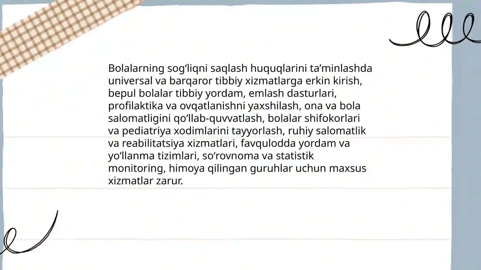 Bolalar huquqlarini va himoyasini taʼminlash 4
