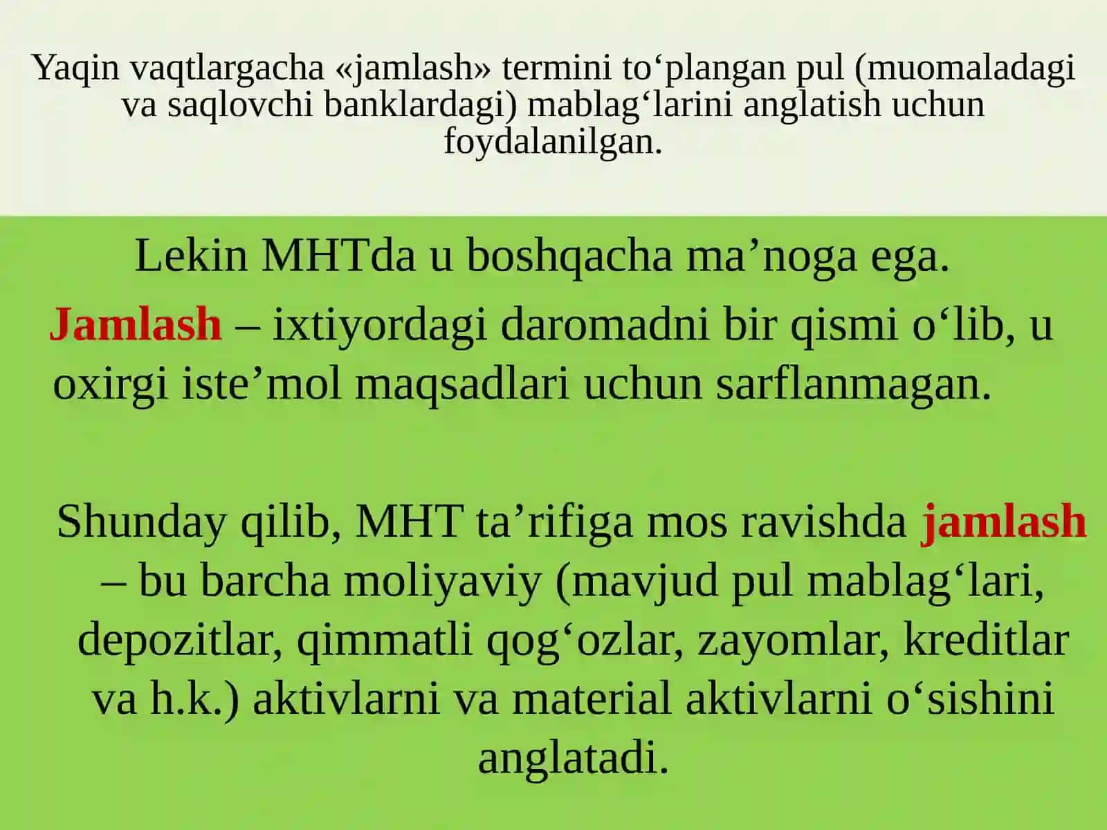 Daromadlar bilan bo‘shiqlik 4