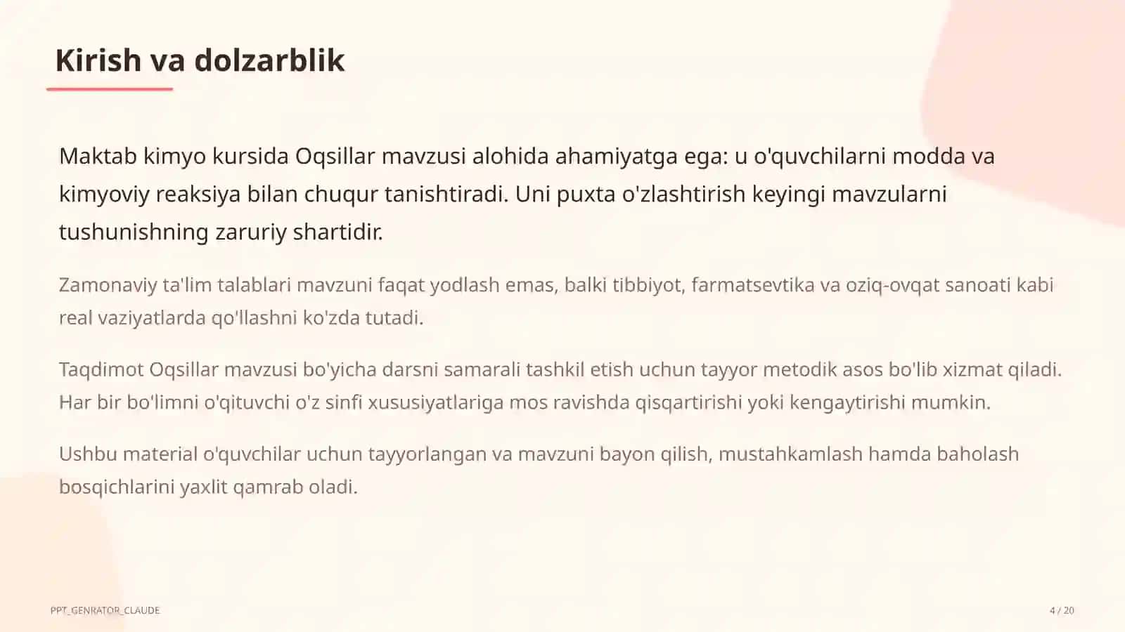 Oqsillar (11-sinf) 4