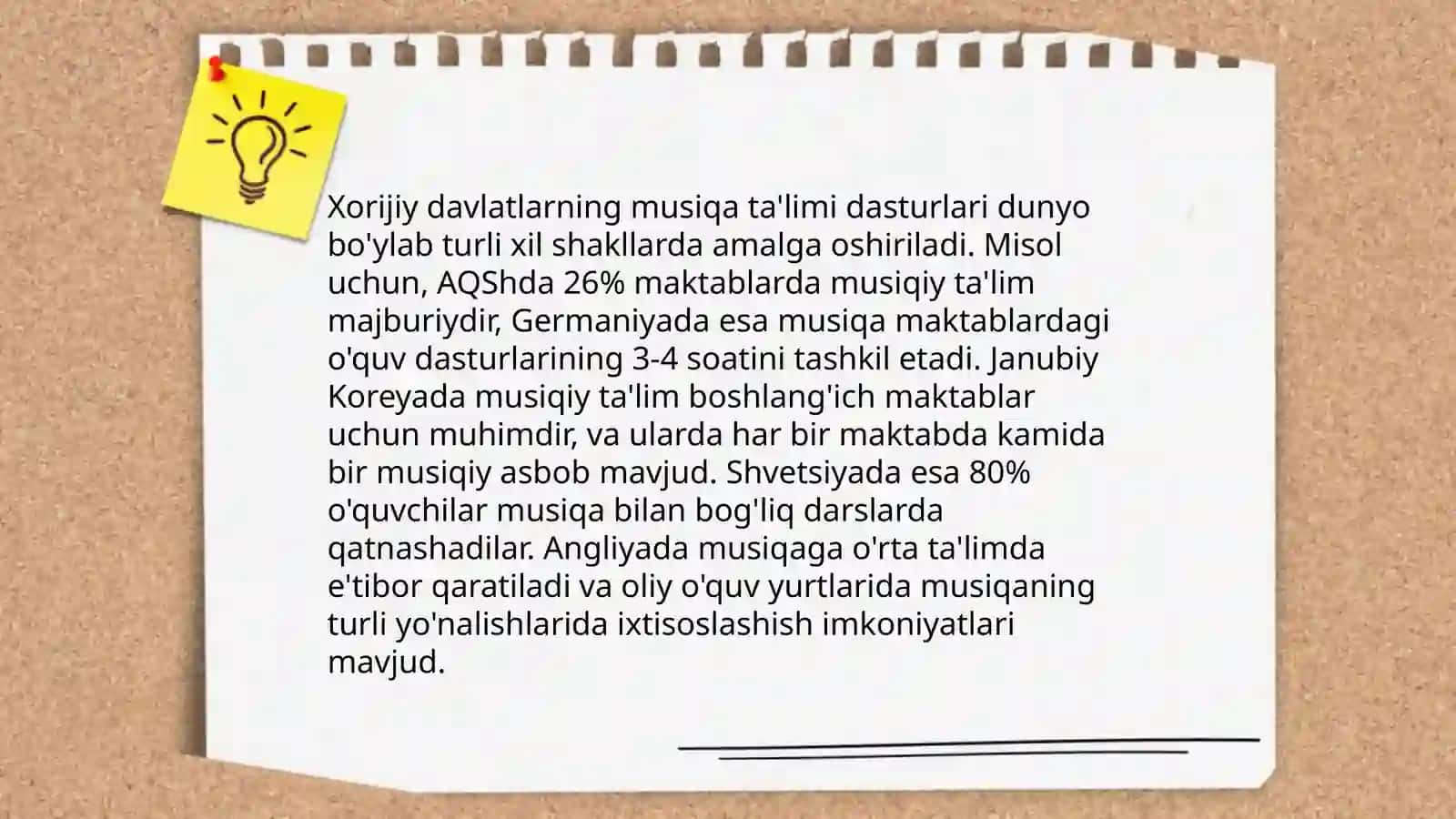 Musiqiy ta'lim tarbiya jarayonida xorijiy tajribalarni o'rganish va amaliyotga tatbiq etish 4