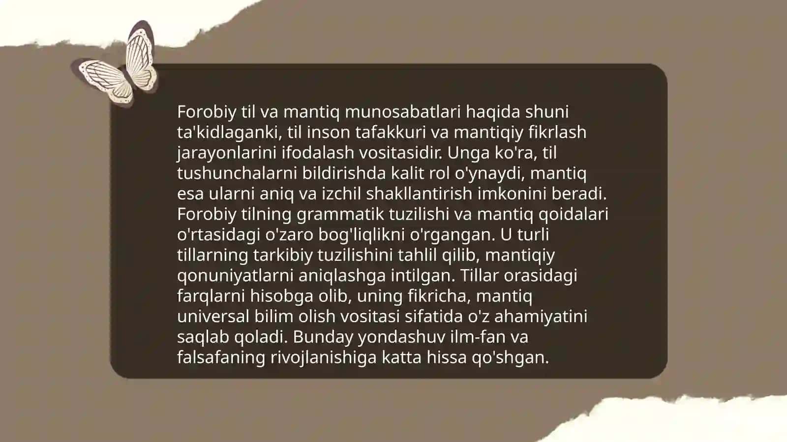 Abu Nasr Forobiyning lingvistik qarashlari 4