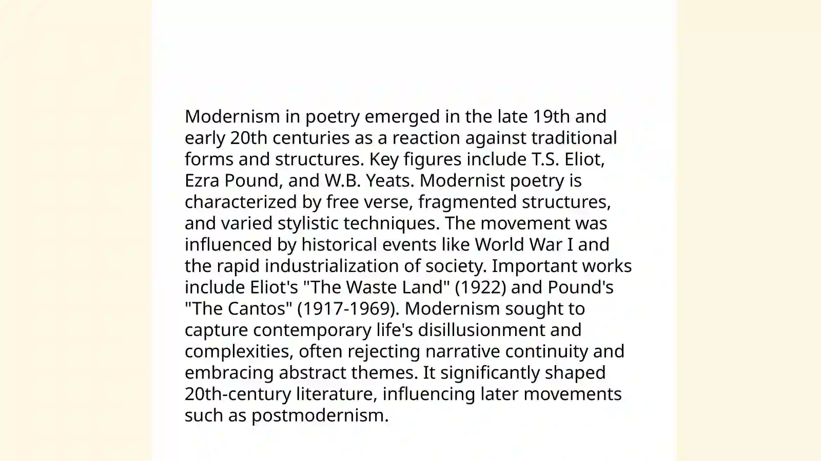 Poetry 4