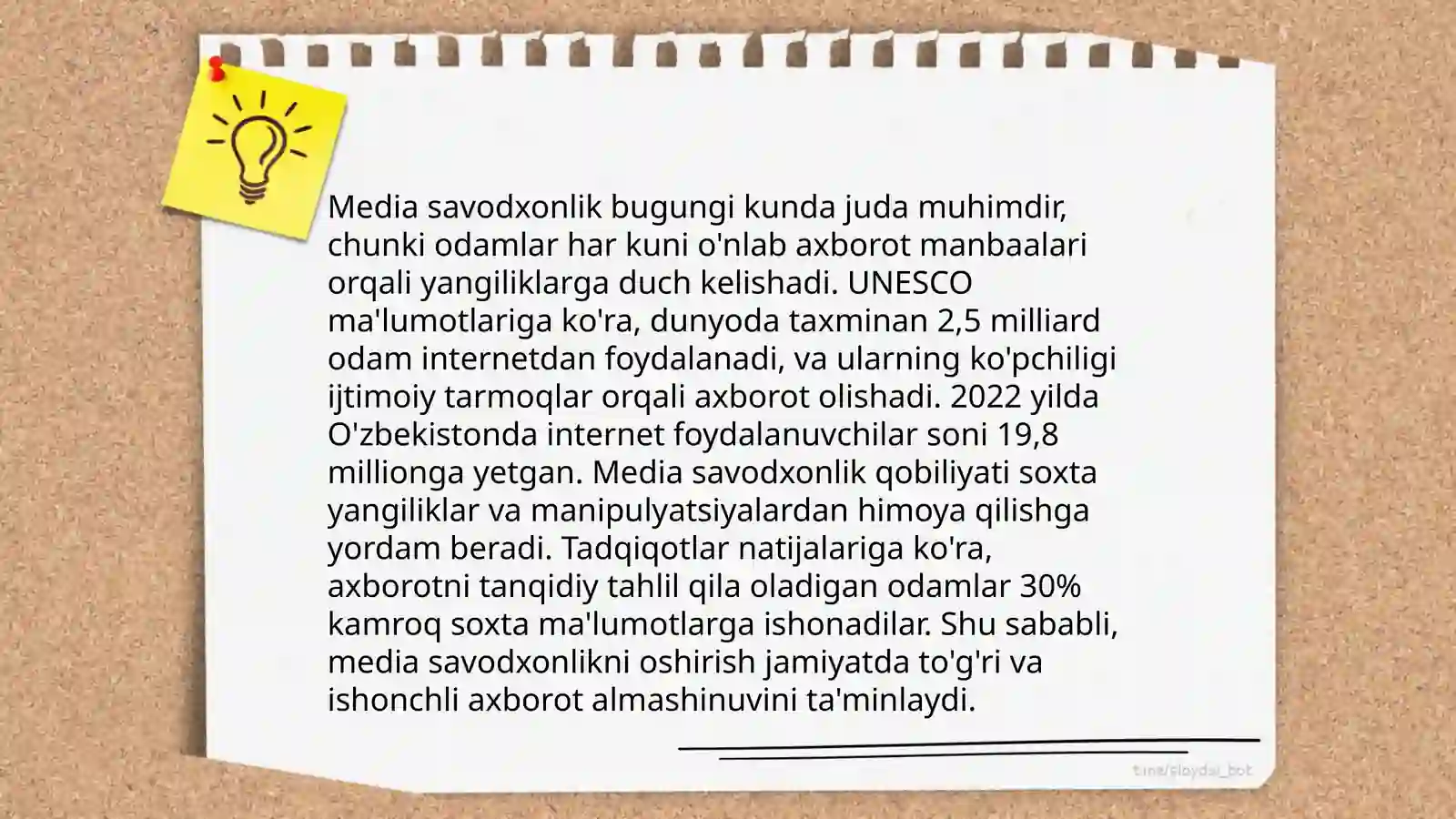 Media Savodxonlik 4