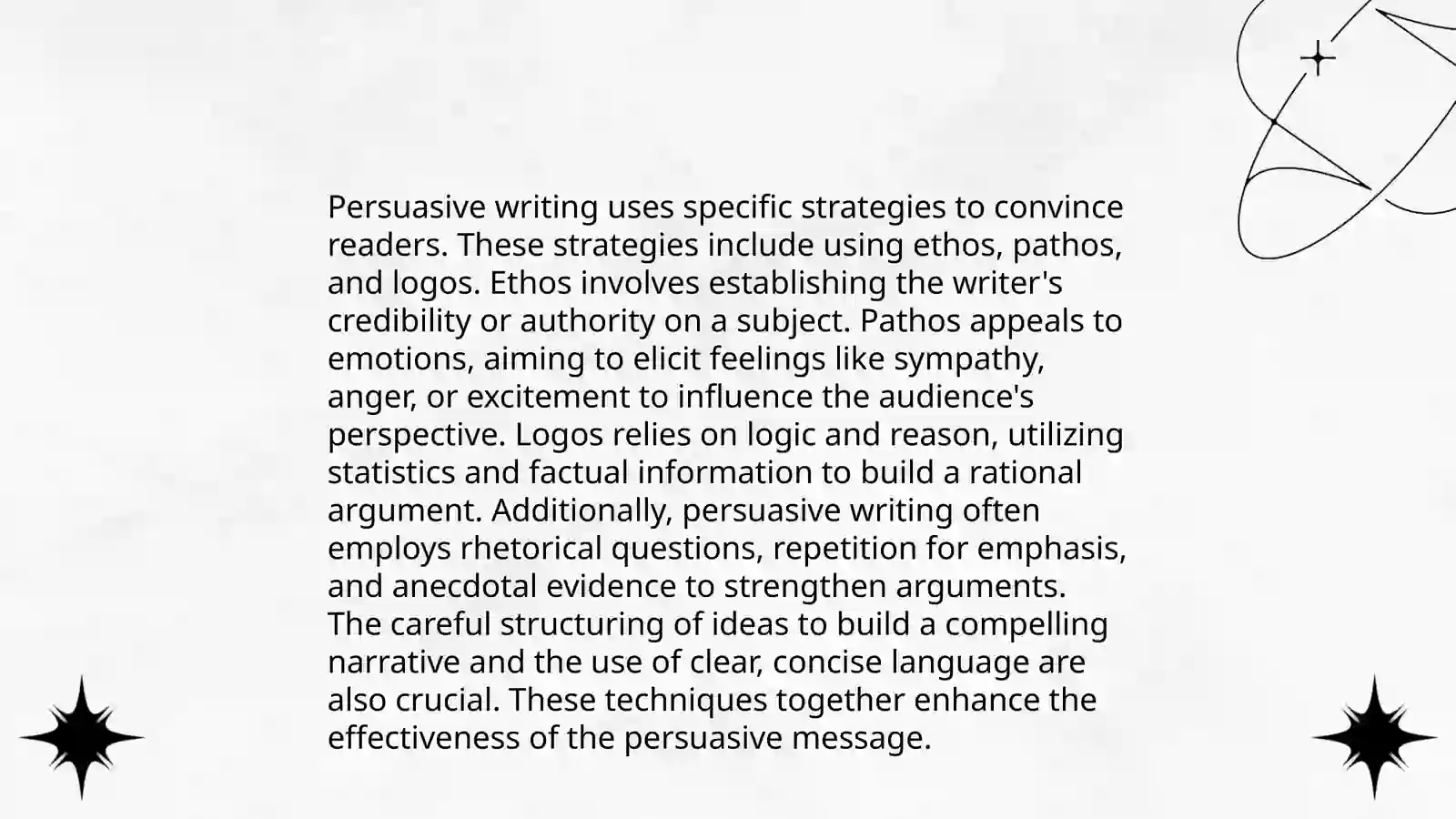 Creative Writing Techniques 4