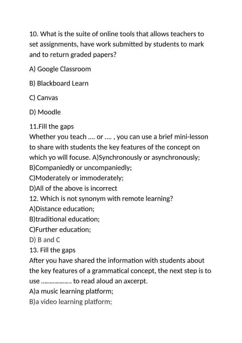 Digital English Test 4