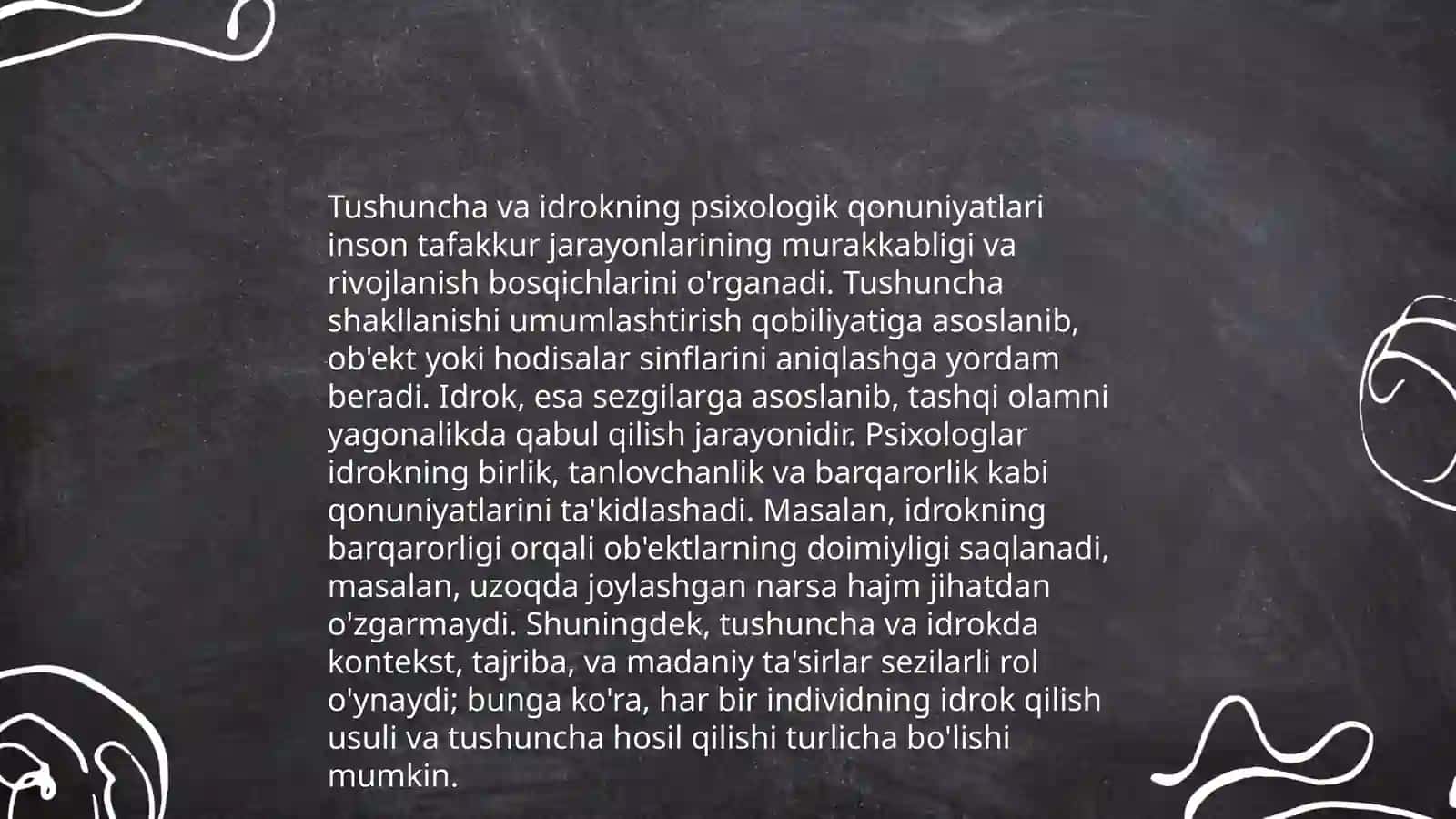 Psixik faoliyatning umumiy qonuniyatlar 4