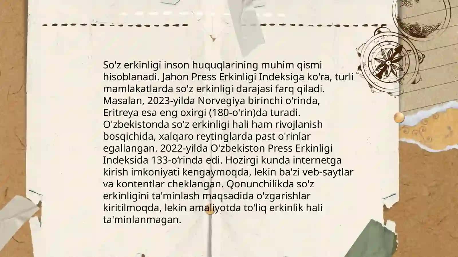 Fuqarolarning siyosiy huquqlari va demokratik erkinliklari 4