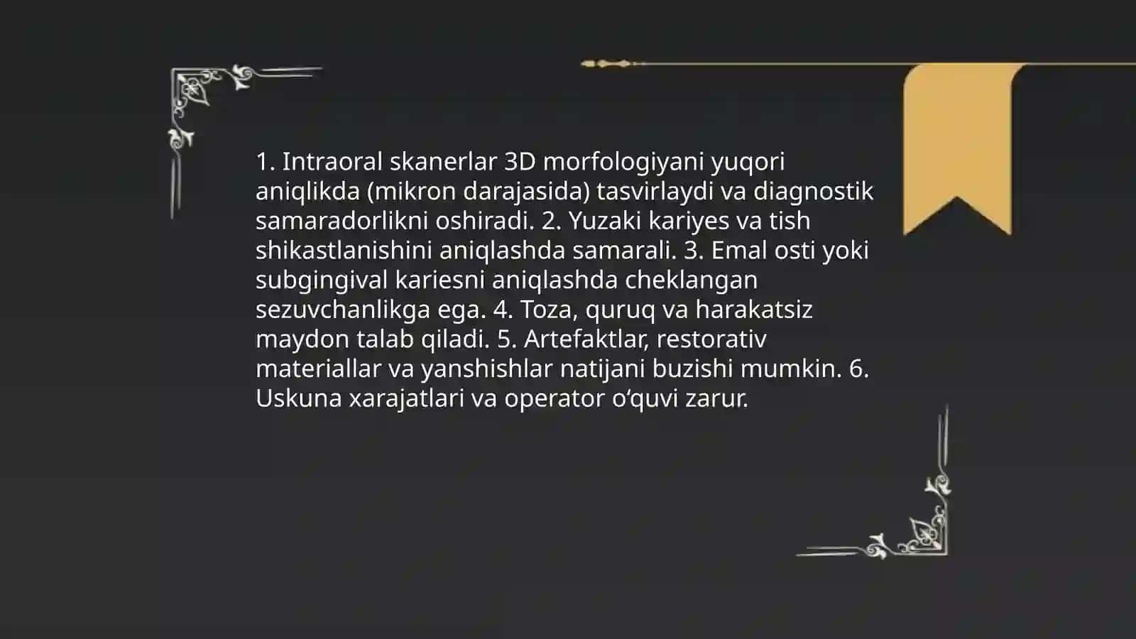 Raqamli rentgen (CBCT) va periapikal tasvirlash: diagnostika afzalliklari va salbiy tomonlari 4